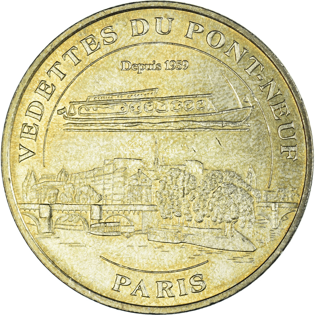 França, Token, Token turístico, Paris - Vedettes du Pont Neuf n°2, Artes e