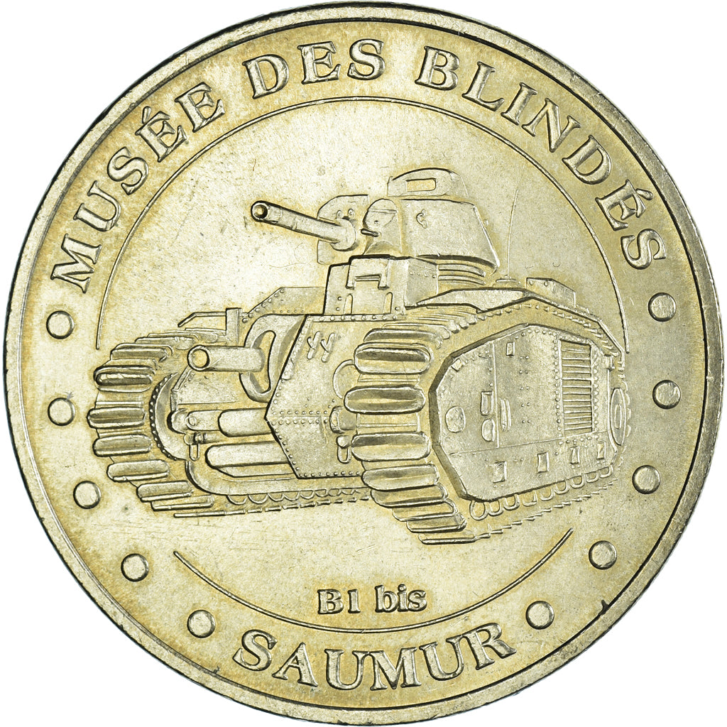 France, Token, Touristic token, Saumur - Musée des blindés n°1, 2005, MDP