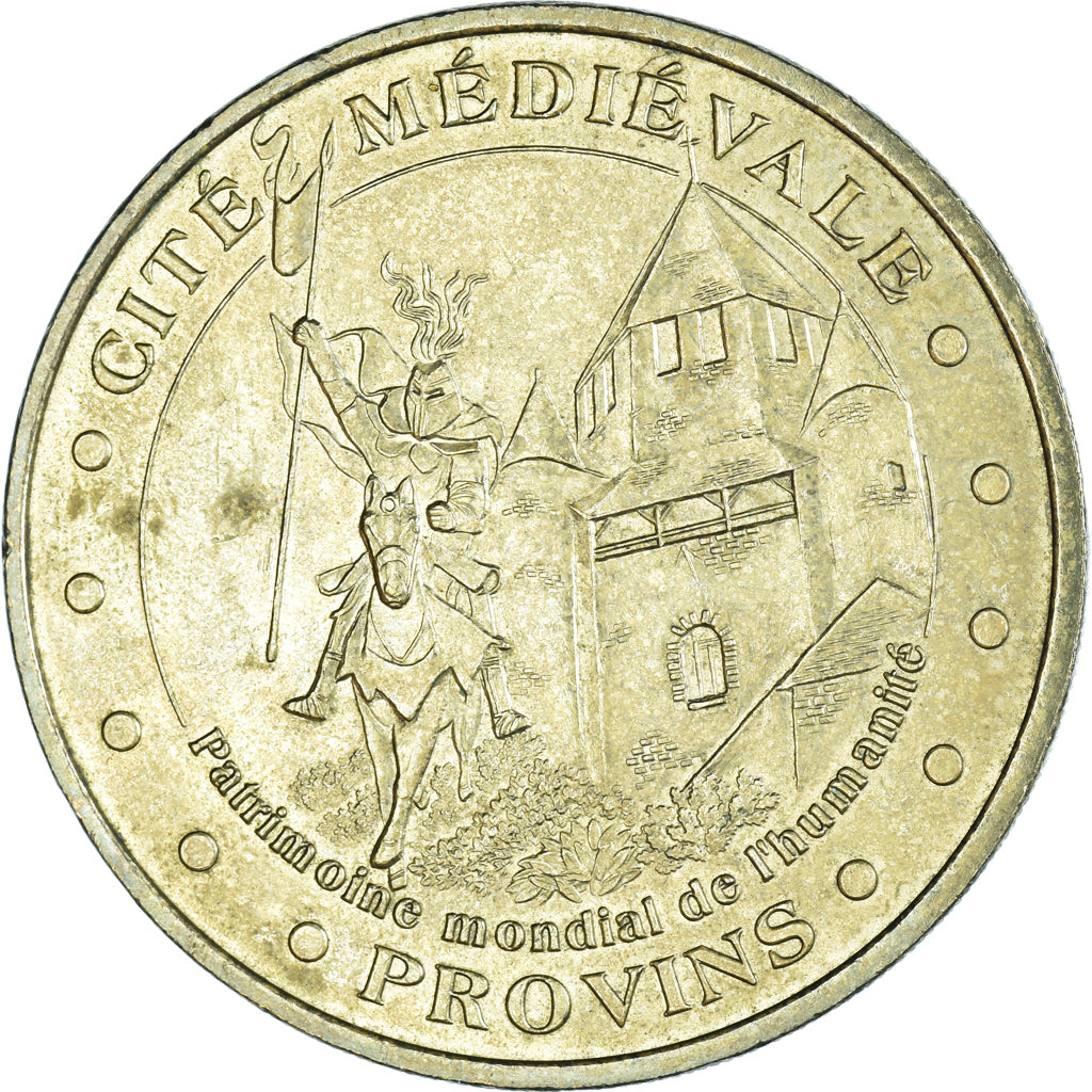 France, Token, Touristic token, Provins - Cité médiévale, Arts & Culture