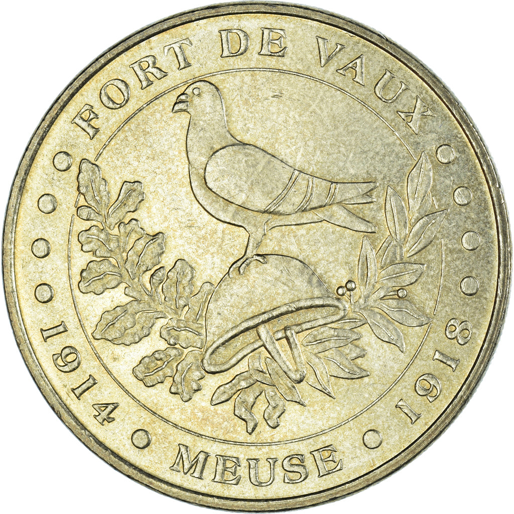 France, Token, Touristic token, Vaux-devant Damloup - Fort de Vaux, 2004, MDP