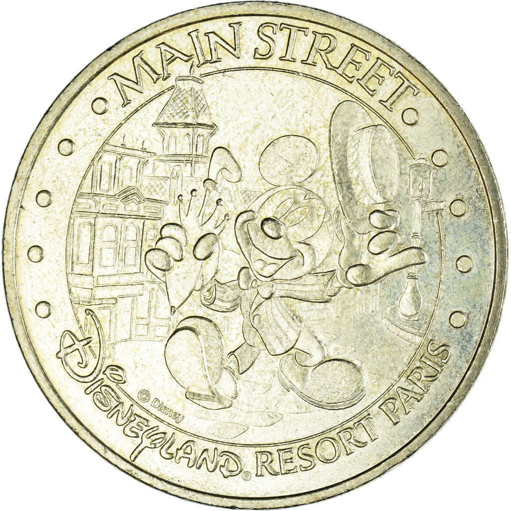 Francia, ficha, Touristic token, Disneyland n°3 - Main Street, Arts & Culture