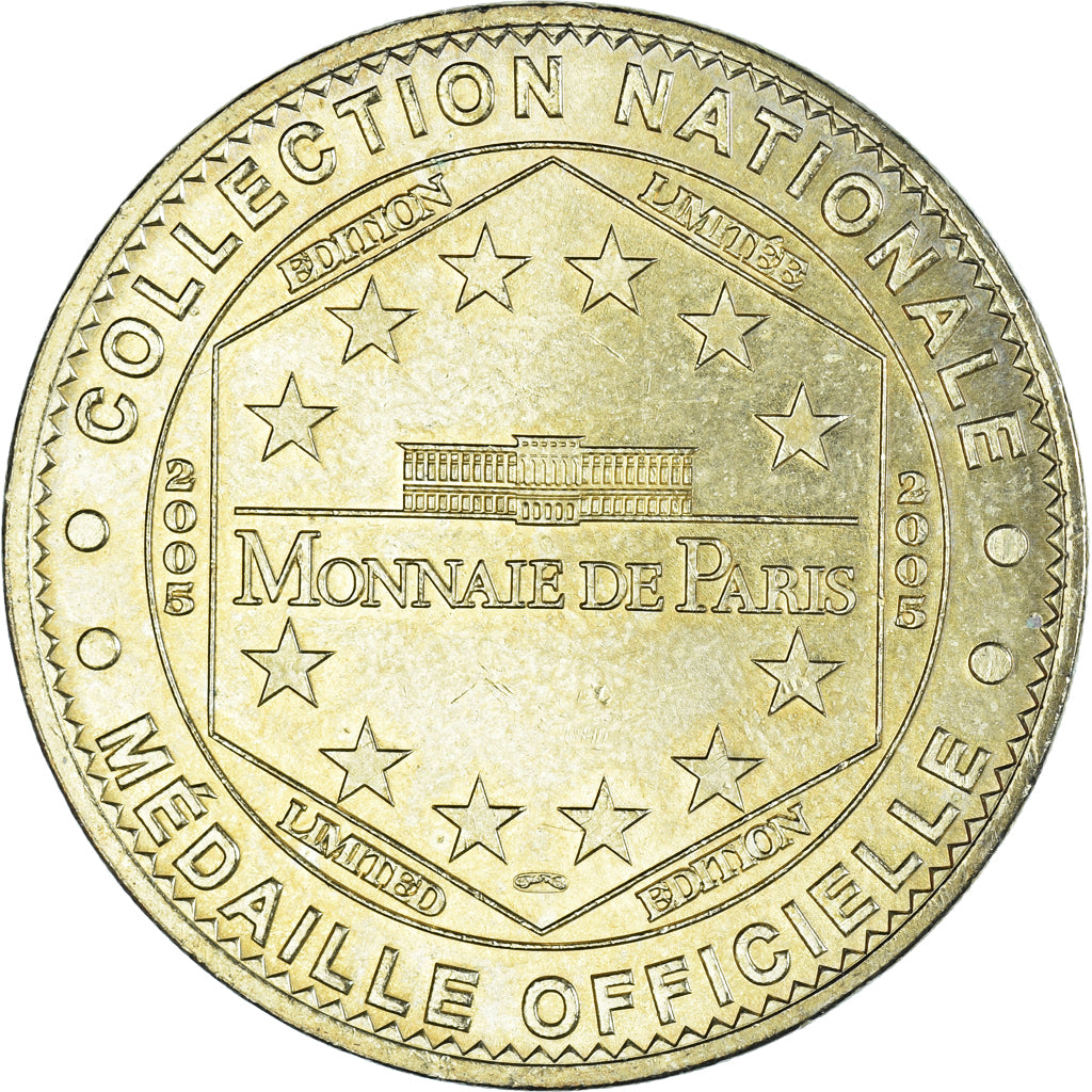 Francia, zeton, Jetón turístico, Vers Pont du Gard - Pont du Gard n°1, Arts &