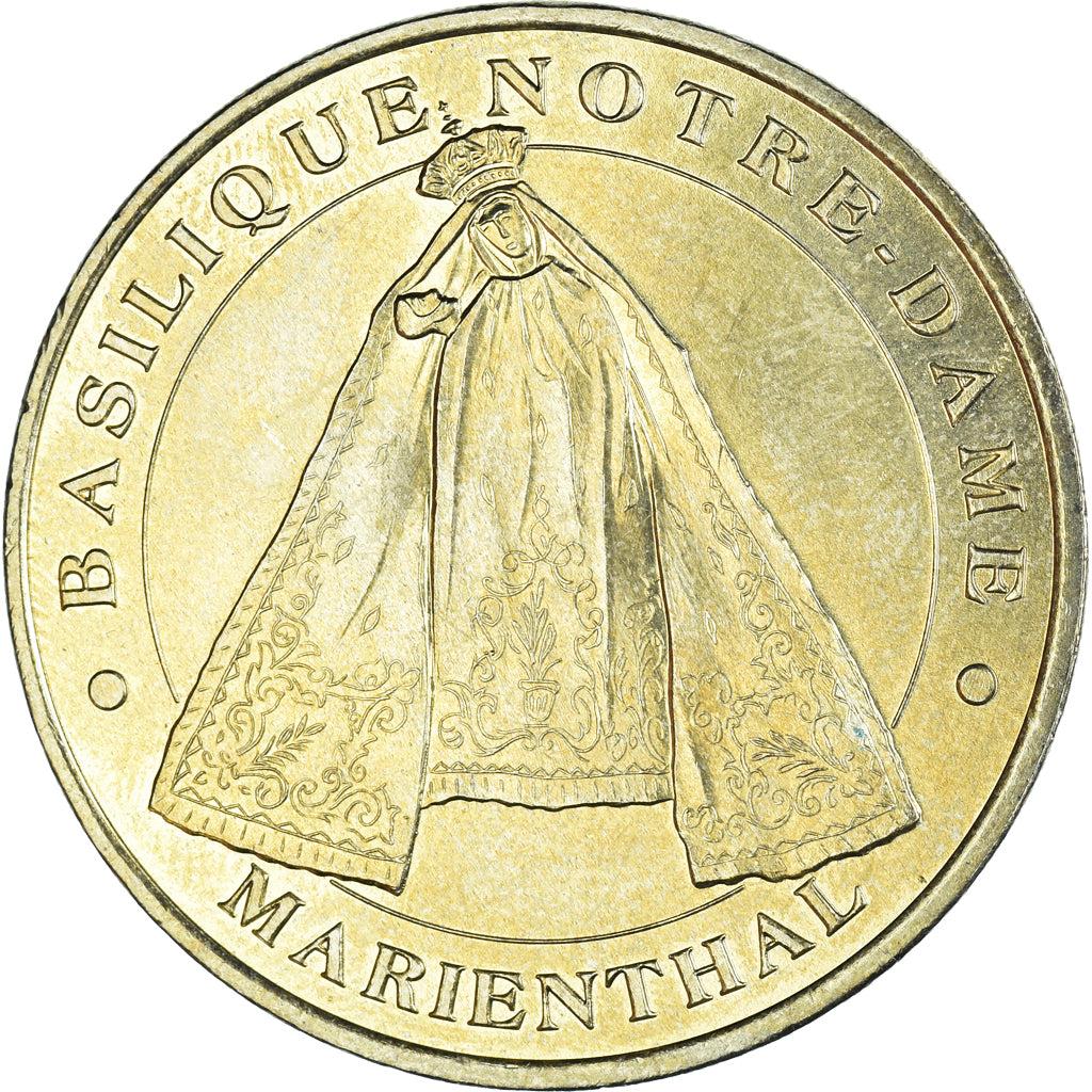 France, Token, Touristic token, Marienthal -  Basilique, Arts & Culture, 2001