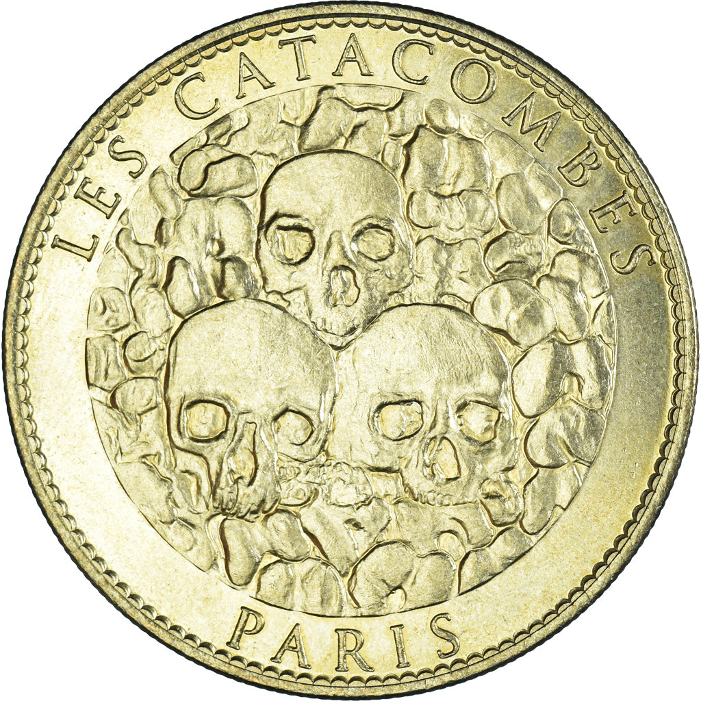 France, Token, Touristic token, 75/ Paris - Les Catacombes, Arthus Bertrand
