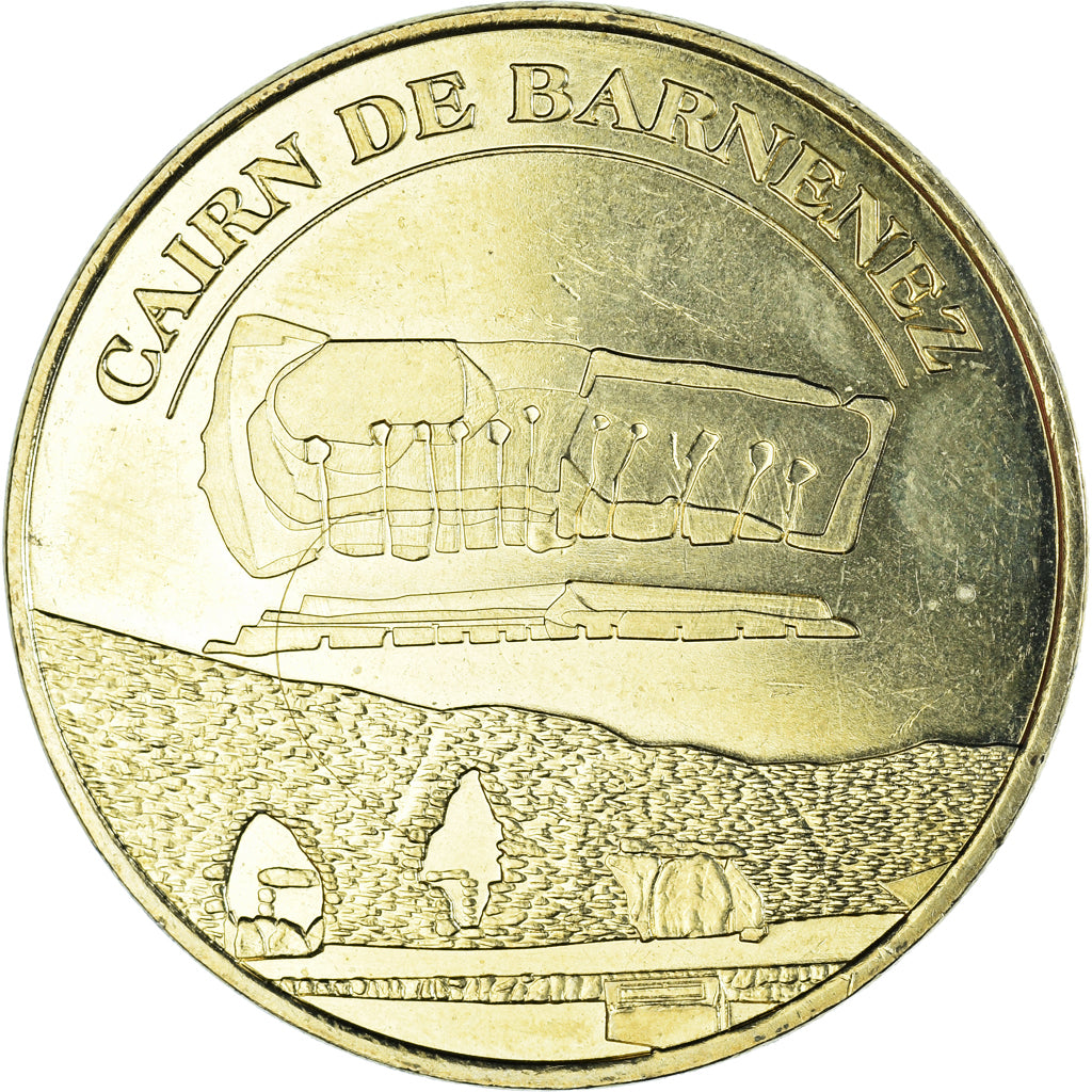 França, Token, Token turístico, Plouezoc'h - Cairn de Barnenez, 2019, MDP