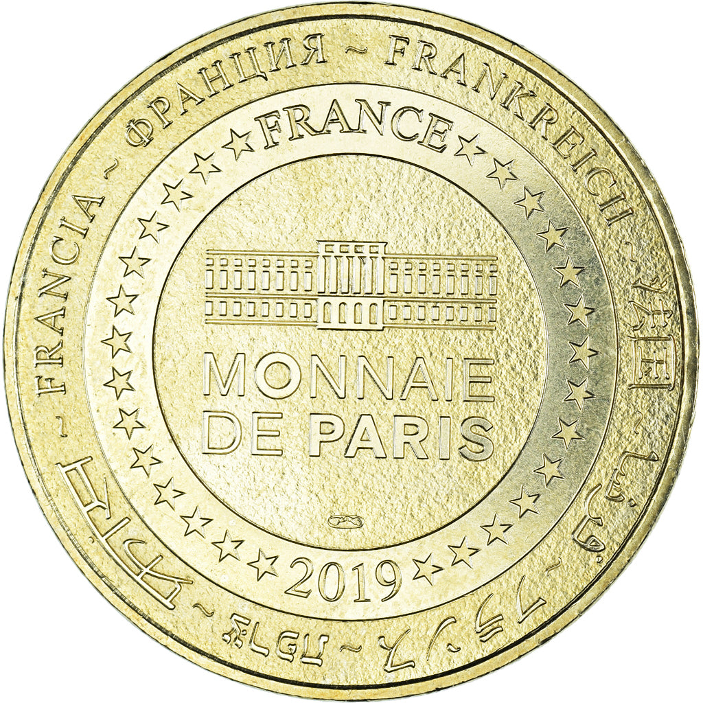 France, Token, Touristic token, Brocéliande, Excalibur, 2019, MDP, AU(55-58)