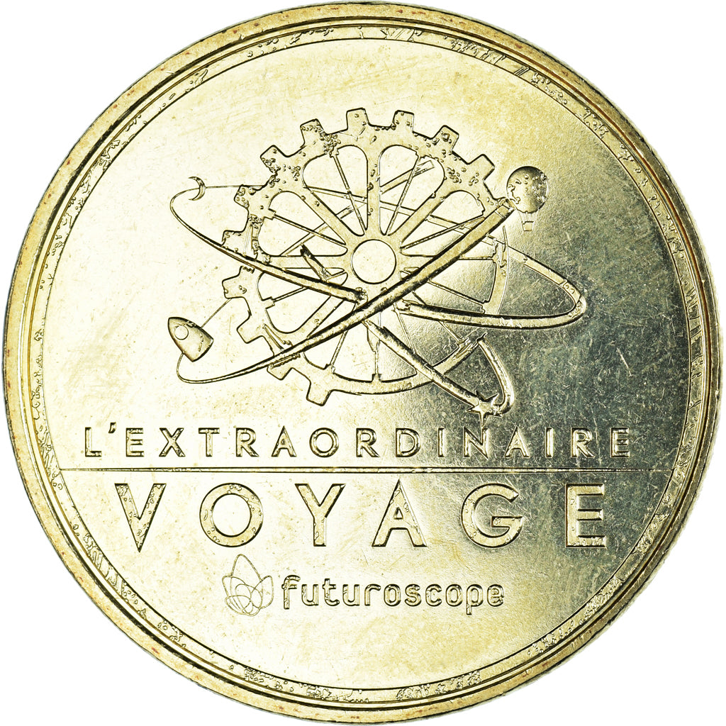 France, Token, Touristic token, Jaunay-Clan  Futuroscope n°21, 2018, MDP