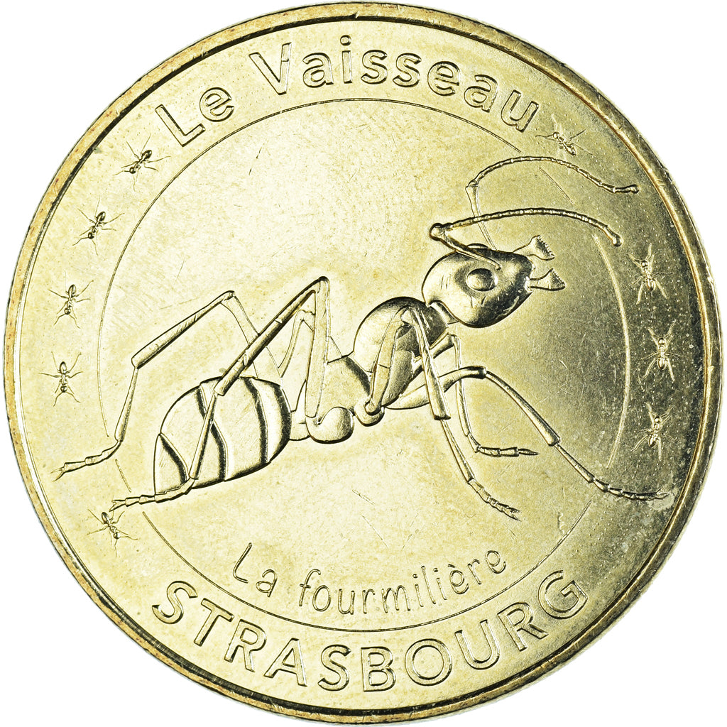 Frankrijk, Token, Toeristisch fiche, Strasbourg - Le vaisseau n°7, 2016, MDP