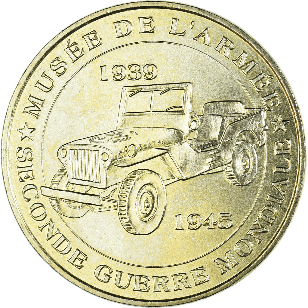 França, Token, Token turístico, Musée de l'armée - seconde guerre mondiale