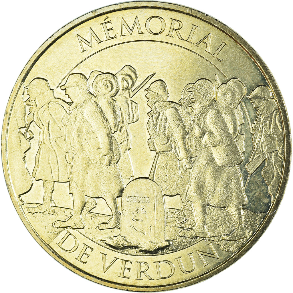 Frankreich, betaalpenning, Touristic token, Fleury-devant Douaumont - Mémorial