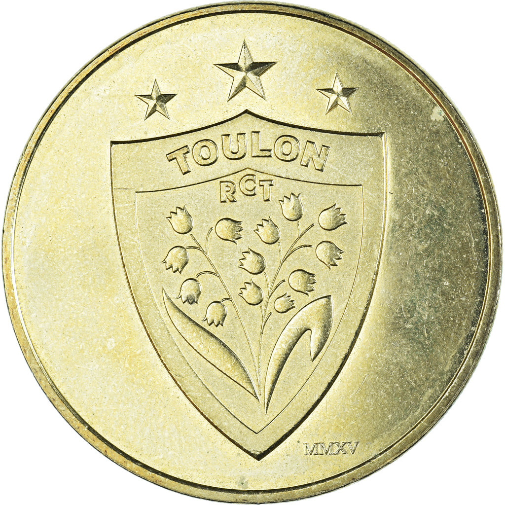 France, Token, Racing Club de Toulon, 2016, Monnaie De Paris, AU(50-53), laiton