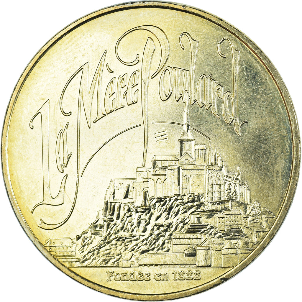 France, Token, Touristic token, Le Mont-Saint-Michel - La mère Poulard n°1