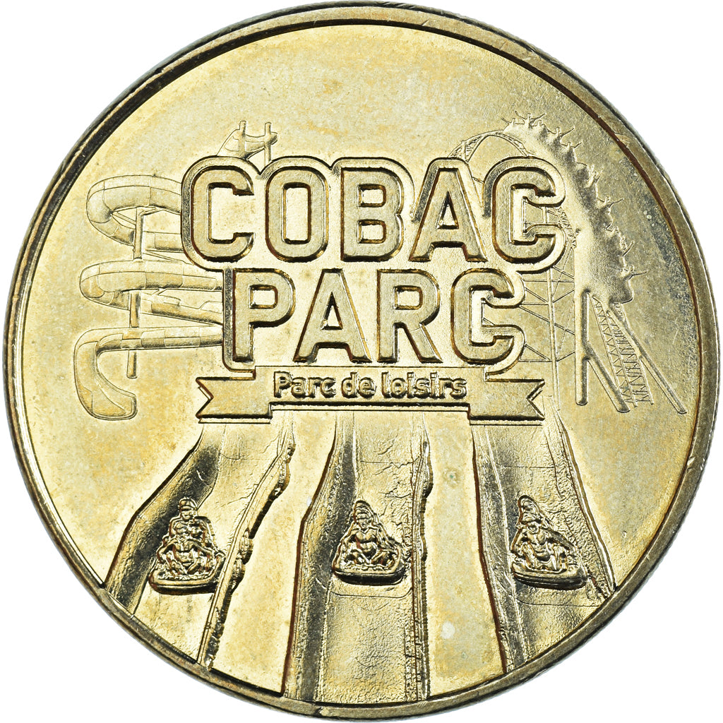 France, Token, Touristic token, Lanhélin - Cobac parc, Arts & Culture, 2013