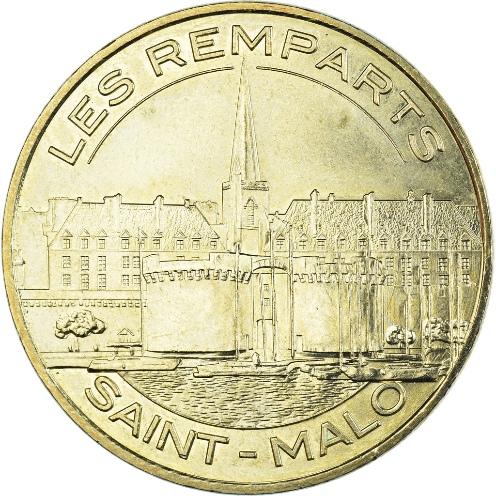 França, Token, Token turístico, 35/ Saint-Malo - Les Remparts, 2014, Monnaie