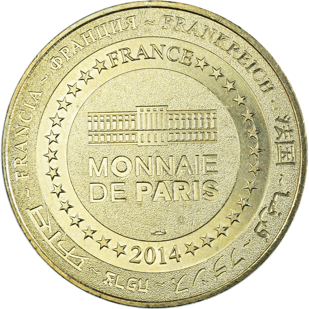 França, Token, Token turístico, 35/ Saint-Malo - Les Remparts, 2014, Monnaie