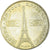 Francia, zeton, Jetón turístico, Paris - La Tour Eiffel, Arts & Culture, 2008