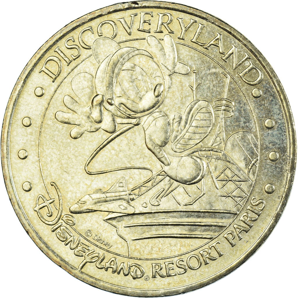 France, Token, Touristic token, Disneyland n°6 - Discoveryland, Arts & Culture