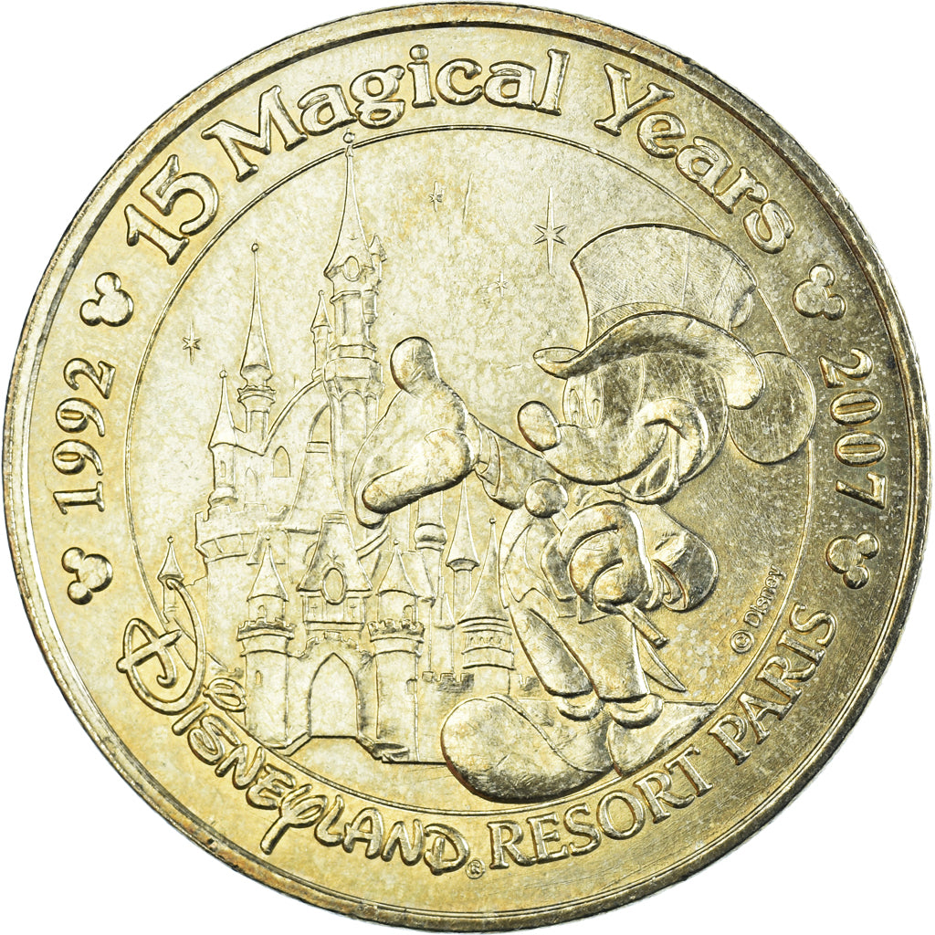 Frankrijk, Token, Toeristisch fiche, Disneyland n°13 - 15 ans magical years