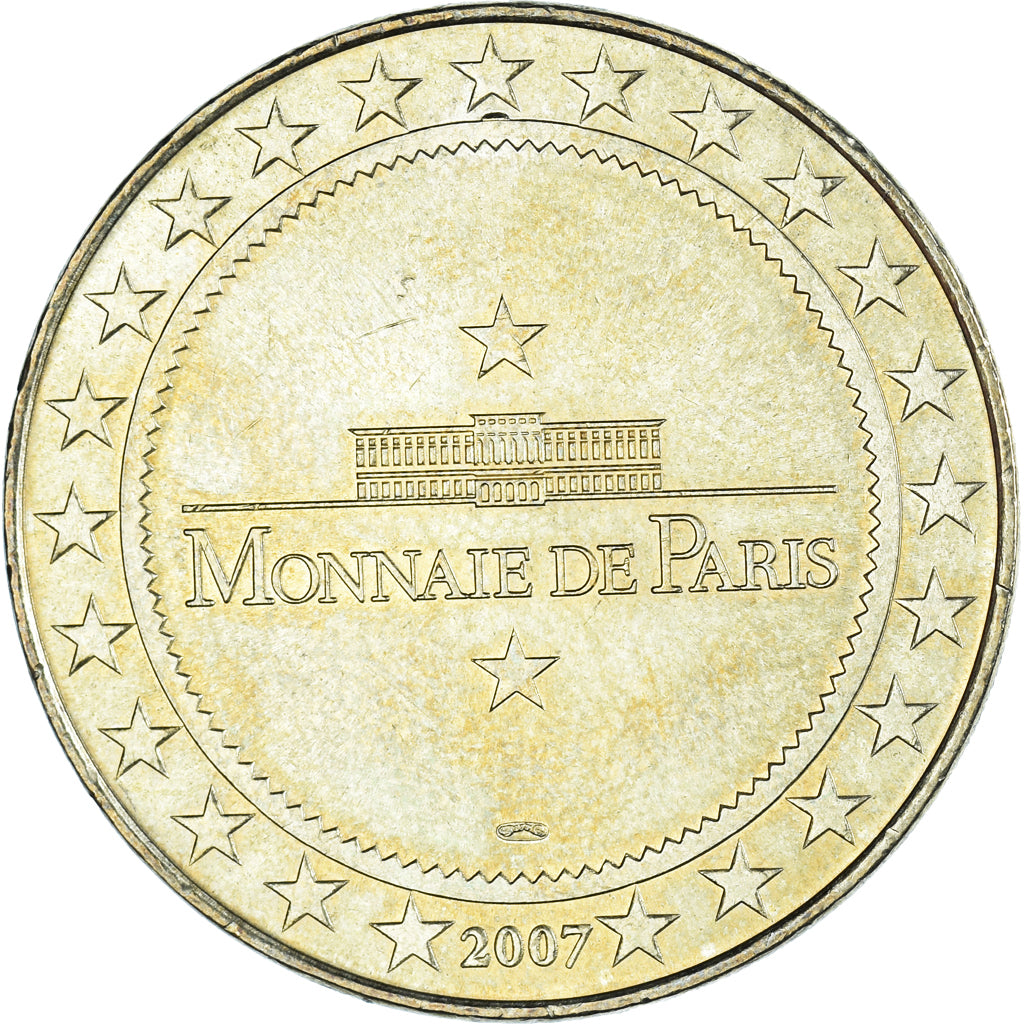 Francia, ficha, Touristic token, Disneyland n° 4 - Frontierland, 2007, Monnaie