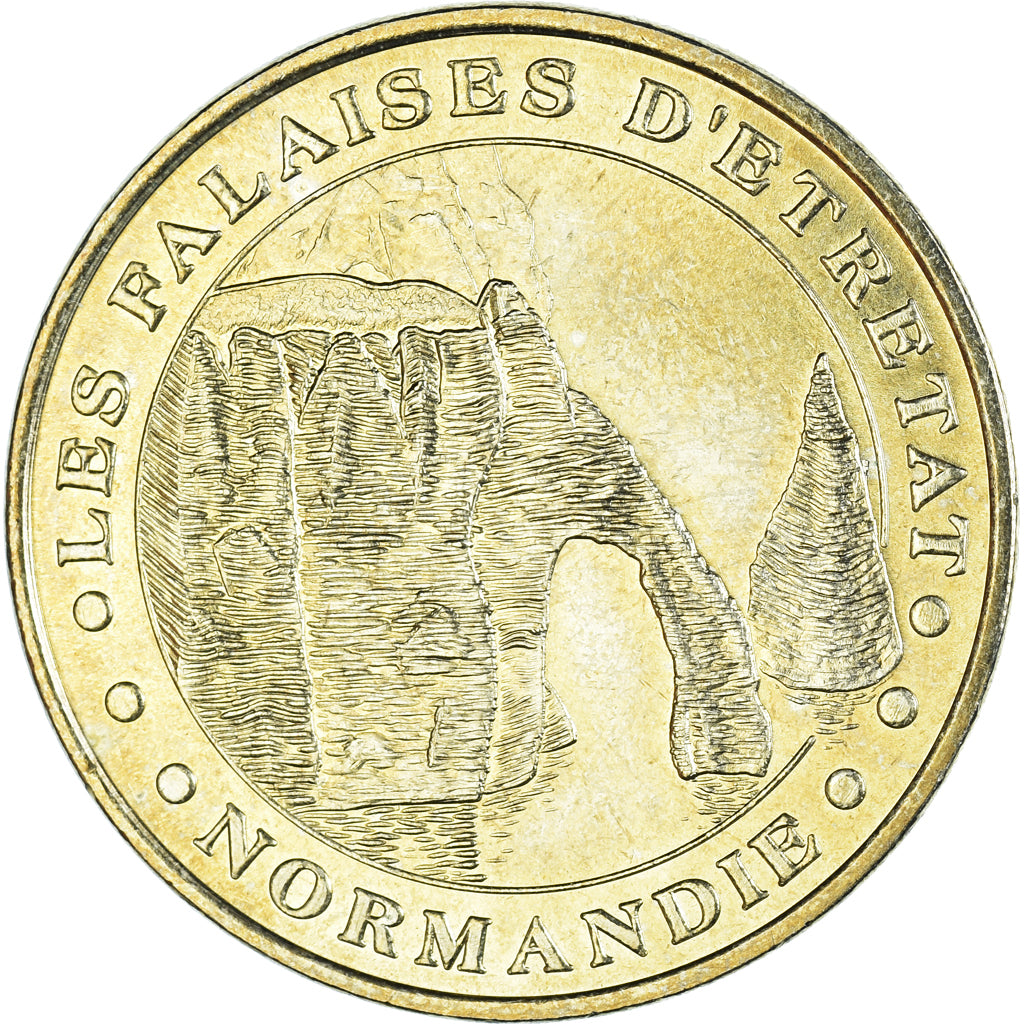 France, Token, Touristic token, 76/ Falaises d'Etretat, Arts & Culture, 2008