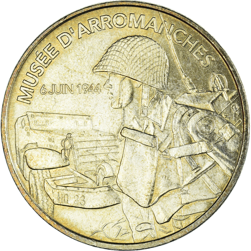 France, Token, Touristic token, Arromanches - Musée du Débarquement n°2, Arts