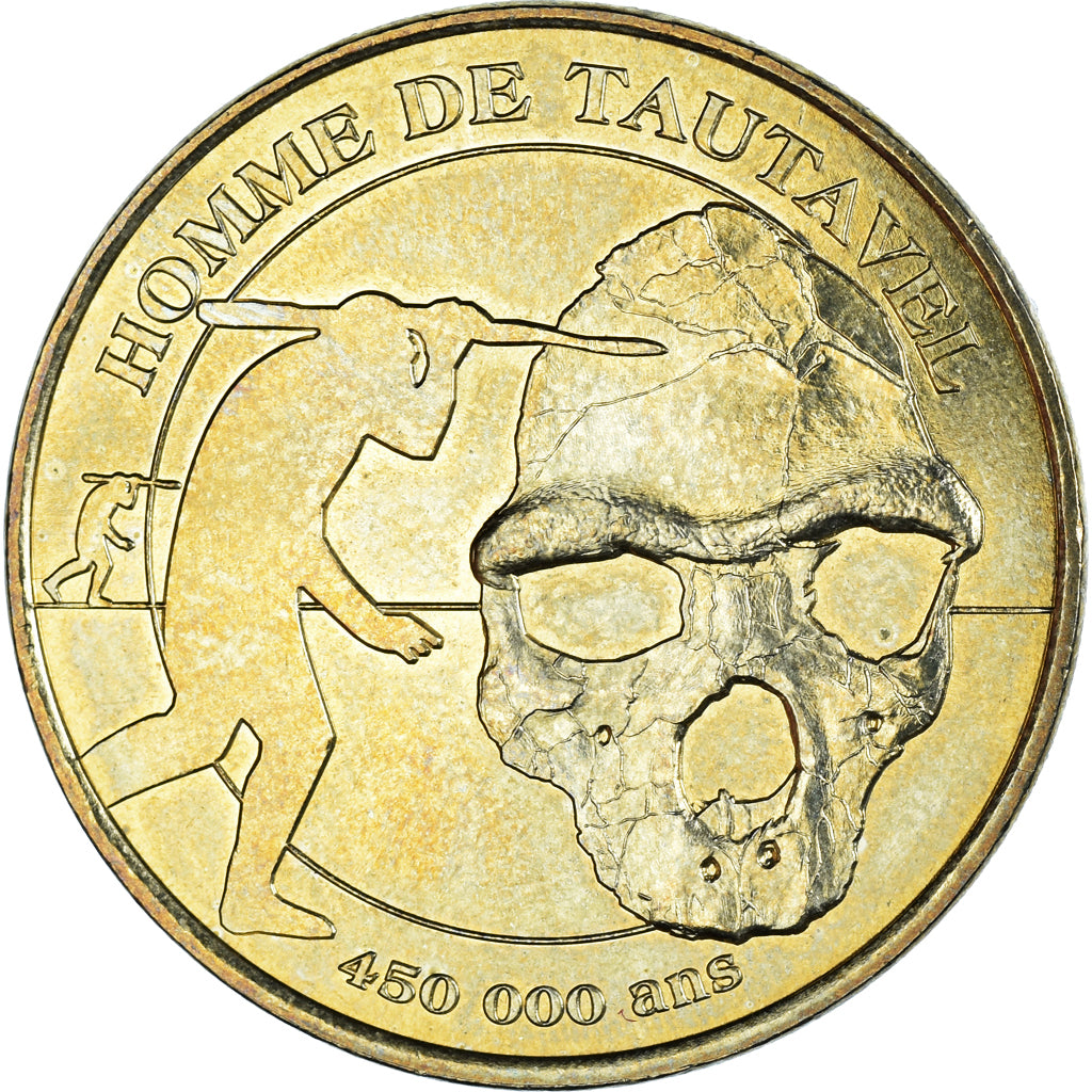 France, Token, Touristic token, Tautavel - Musée n°2, Arts & Culture, 2007