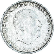 Coin, Spain, Caudillo and regent, 100 Pesetas, 1966, Madrid, AU(50-53), Silver