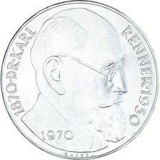 Moeda, Áustria, 50 Schilling, 1970, Proof, MS(63), Prata, KM:2909