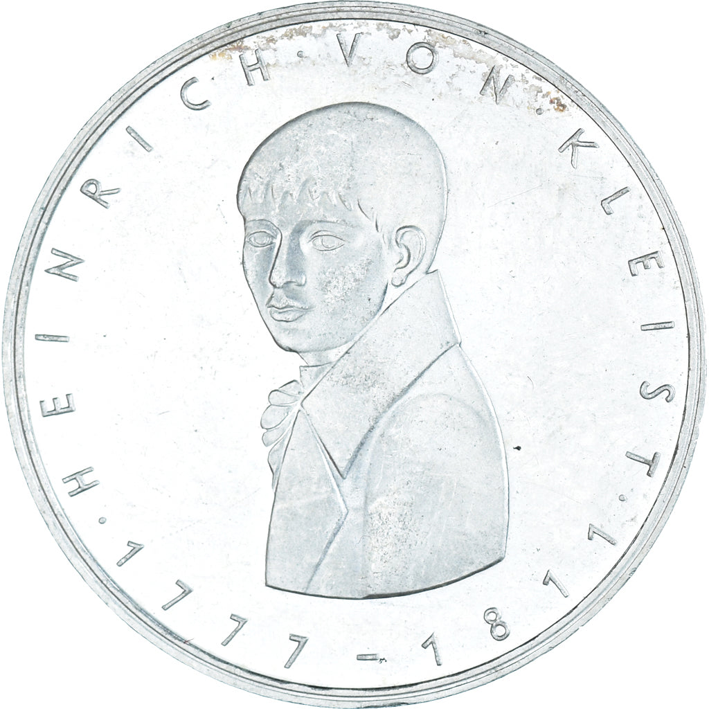 Coin, GERMANY - FEDERAL REPUBLIC, 5 Mark, 1977, Karlsruhe, Germany, AU(55-58)