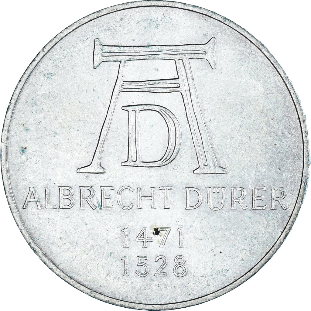 Münze, Bundesrepublik Deutschland, 5 Mark, 1971, Munich, Germany, SS+, Silber