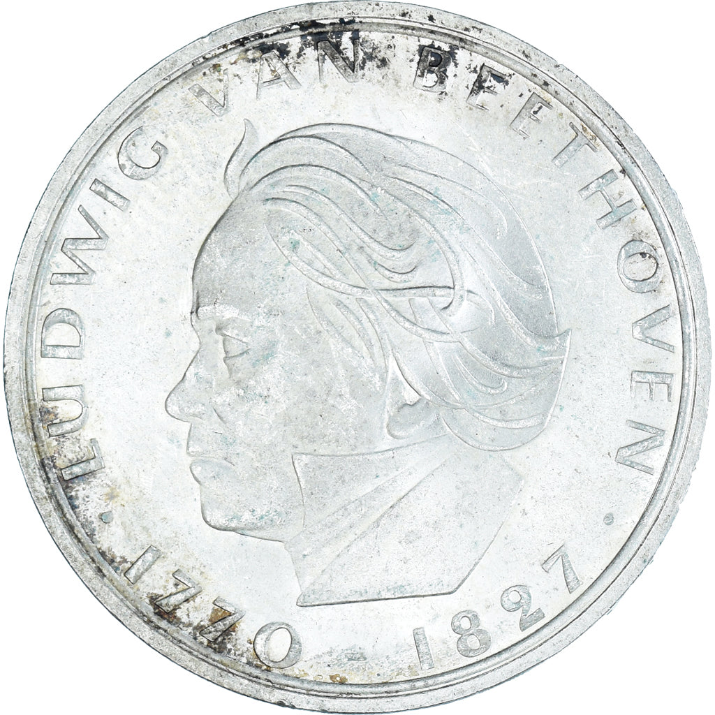 Coin, GERMANY - FEDERAL REPUBLIC, 5 Mark, 1970, Stuttgart, Germany, EF(40-45)