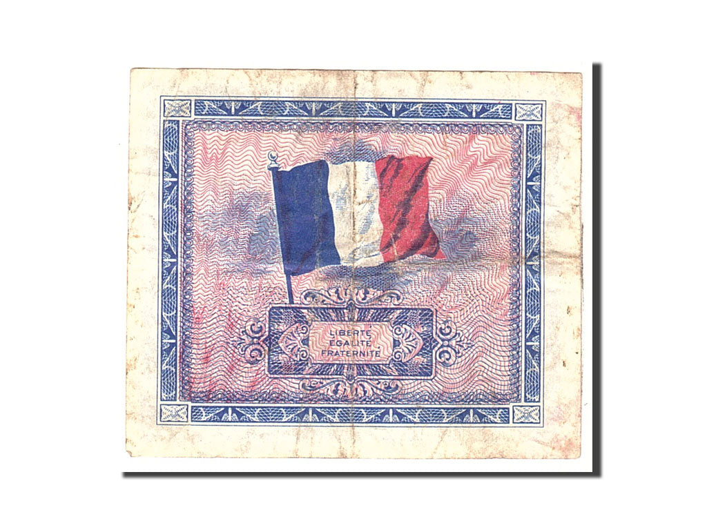 Banknote, France, 2 Francs, 1944, Undated, VF(20-25), KM:114a