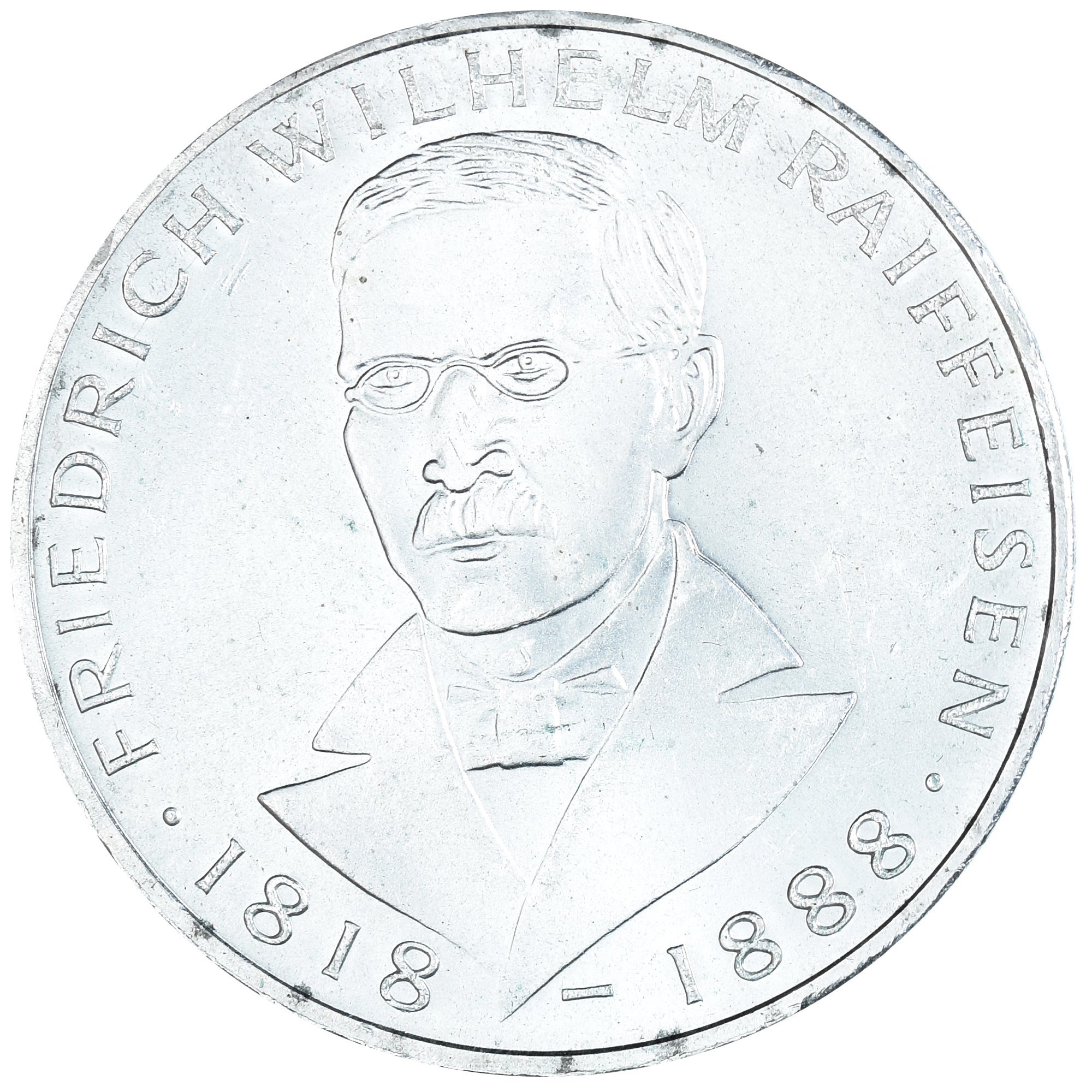 Moneda, ALEMANIA - REPÚBLICA FEDERAL, 5 Mark, 1968, Hamburg, Germany, MBC+