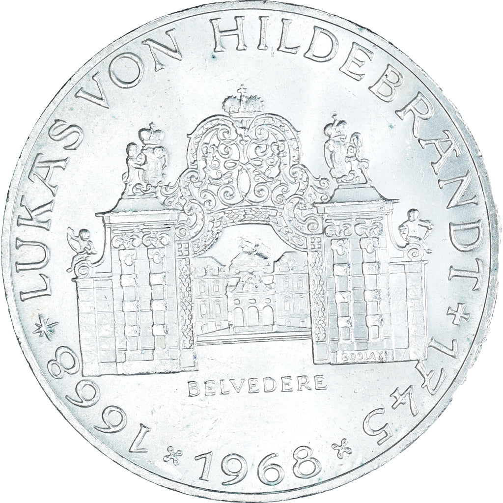 Coin, Austria, 25 Schilling, 1968, Vienne, AU(55-58), Silver, KM:2903