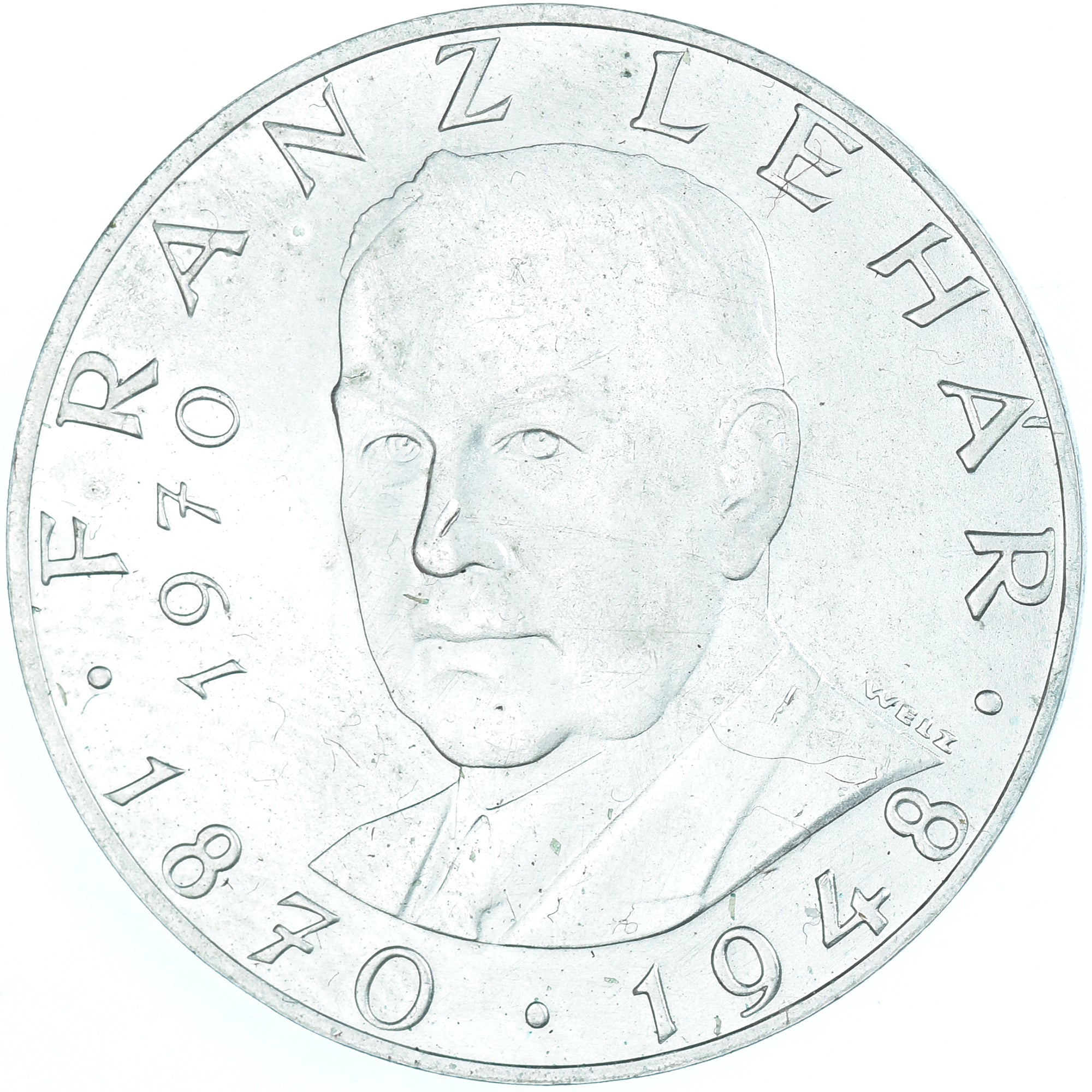 Coin, Austria, 25 Schilling, 1970, AU(50-53), Silver, KM:2907