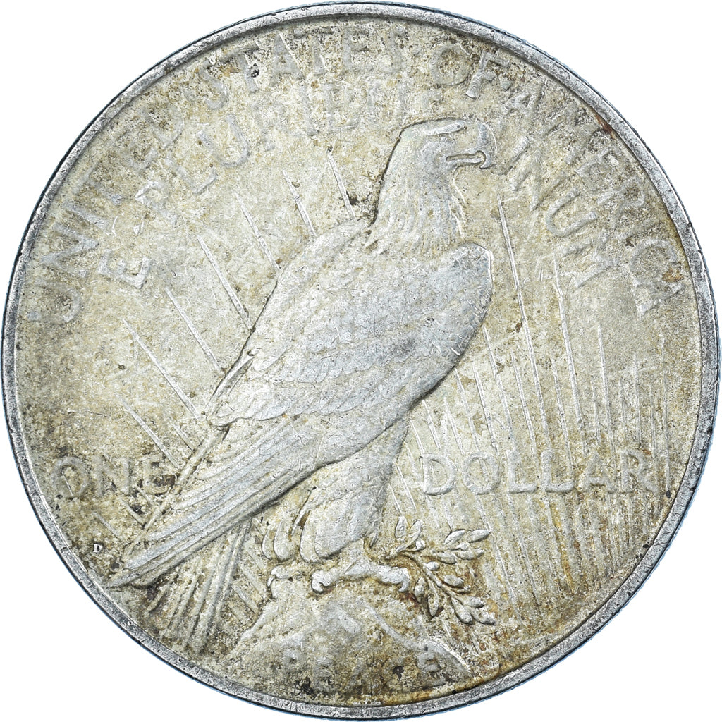 Coin, United States, Peace Dollar, Dollar, 1922, U.S. Mint, Denver, EF(40-45)
