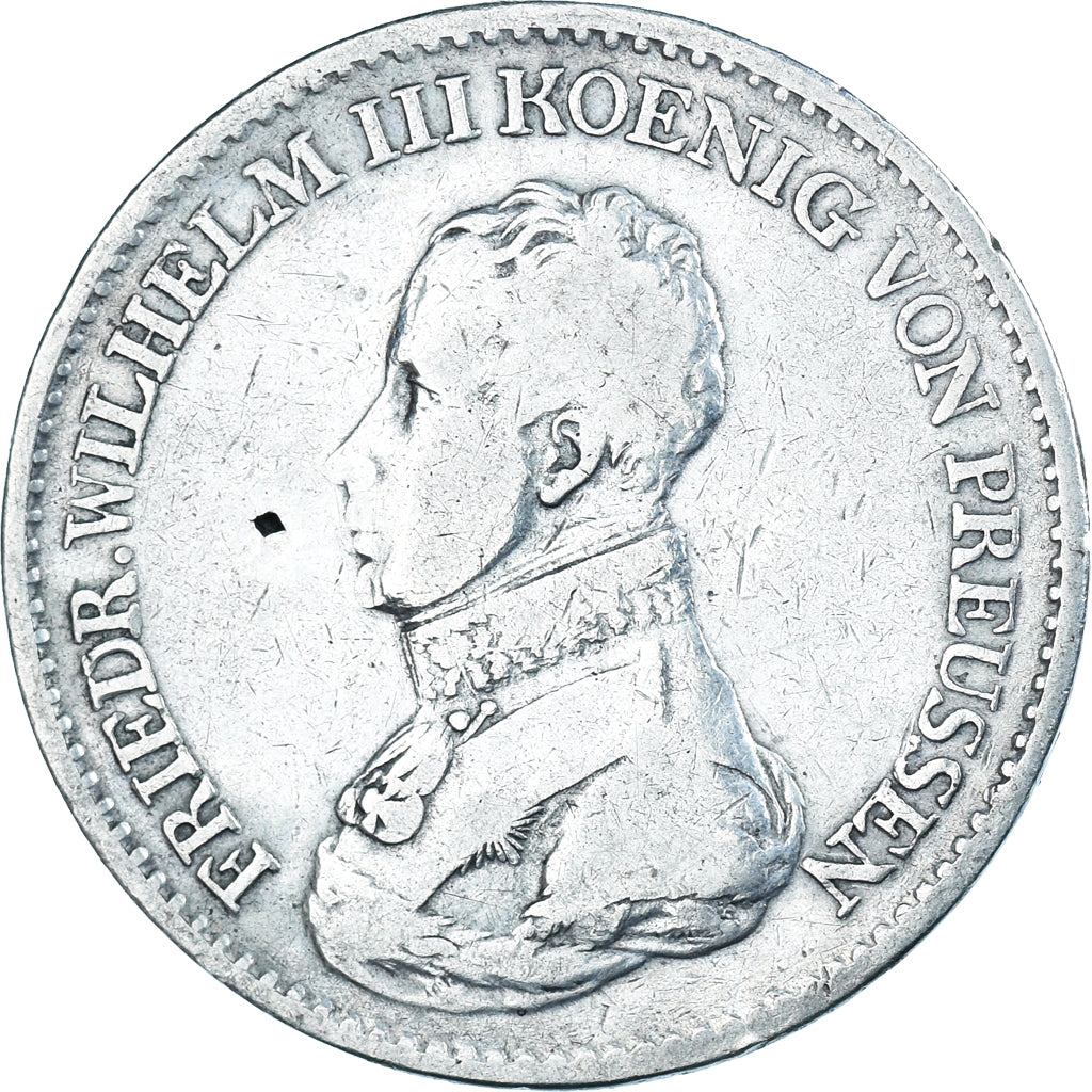 Munten, Duitse staten, PRUSSIA, Friedrich Wilhelm III, Thaler, 1818, Berlin, FR
