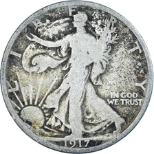 Moeda, Estados Unidos da América, Walking Liberty Half Dollar, Half Dollar