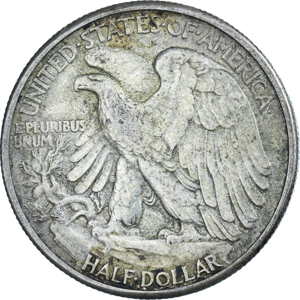 Coin, United States, Walking Liberty Half Dollar, Half Dollar, 1941, U.S. Mint