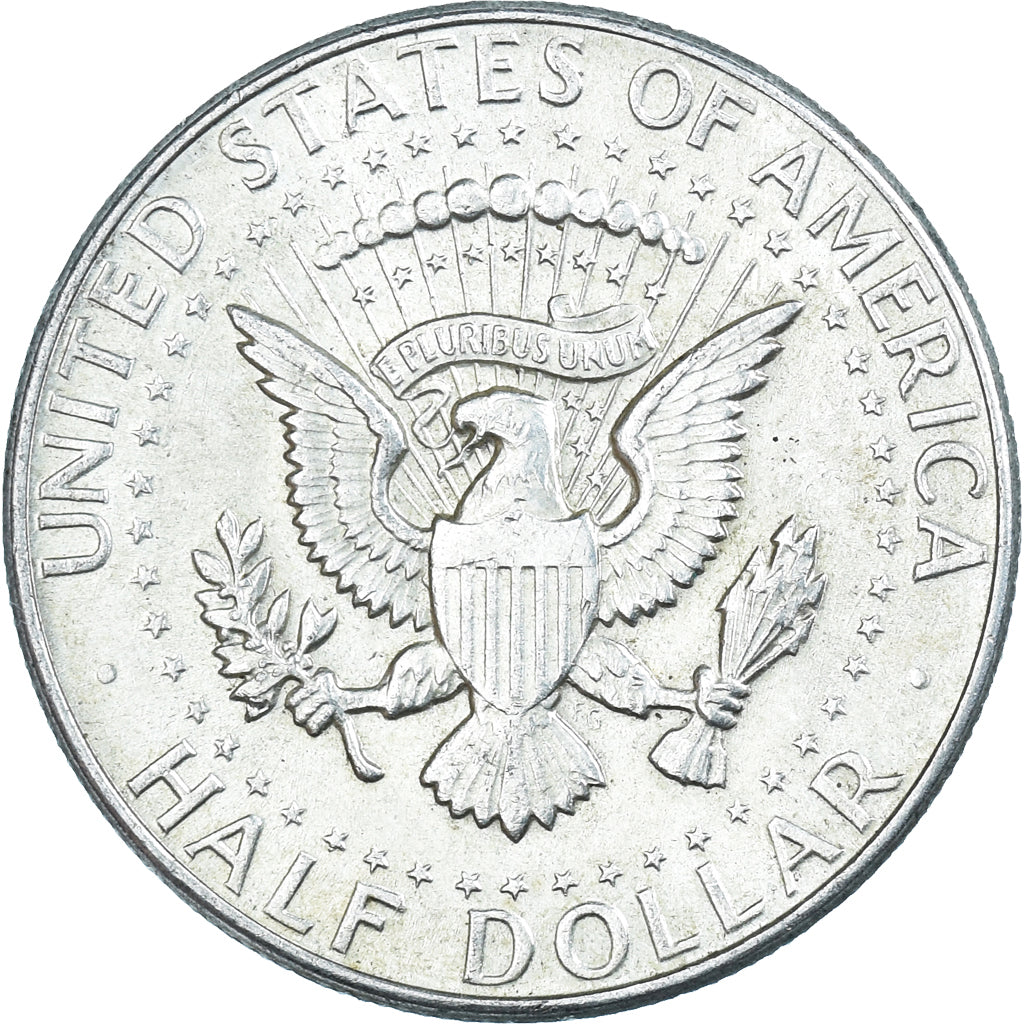 Coin, United States, Kennedy Half Dollar, Half Dollar, 1964, U.S. Mint