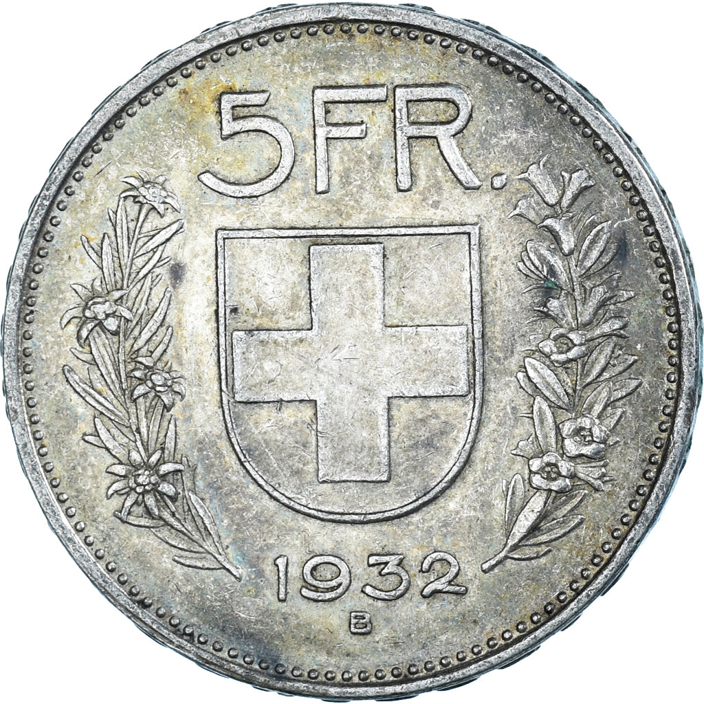 Monnaie, Suisse, 5 Francs, 1932, Bern, TB+, Argent, KM:40