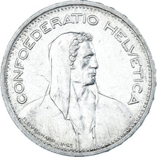 Coin, Switzerland, 5 Francs, 1953, Bern, VF(30-35), Silver, KM:40