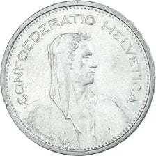 Coin, Switzerland, 5 Francs, 1966, Bern, AU(50-53), Silver, KM:40