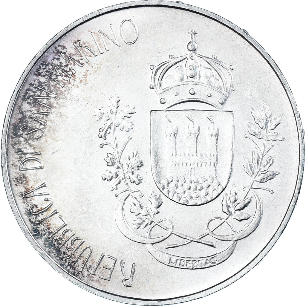 Moneda, San Marino, 500 Lire, 1981, Rome, SC, Plata, KM:126