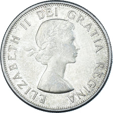 Coin, Canada, Elizabeth II, 50 Cents, 1964, Royal Canadian Mint, Ottawa