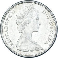 Coin, Canada, Elizabeth II, 50 Cents, 1966, Royal Canadian Mint, Ottawa