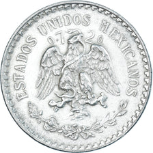 Moeda, México, Peso, 1945, Mexico City, AU(50-53), Prata, KM:455