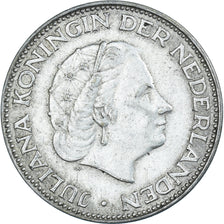 Munten, Nederland, Juliana, 2-1/2 Gulden, 1964, ZF, Zilver, KM:185