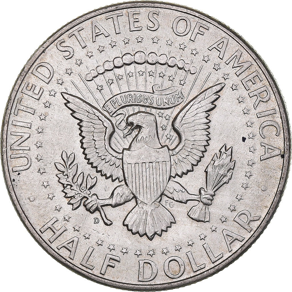 Coin, United States, Kennedy Half Dollar, Half Dollar, 1964, U.S. Mint, Denver