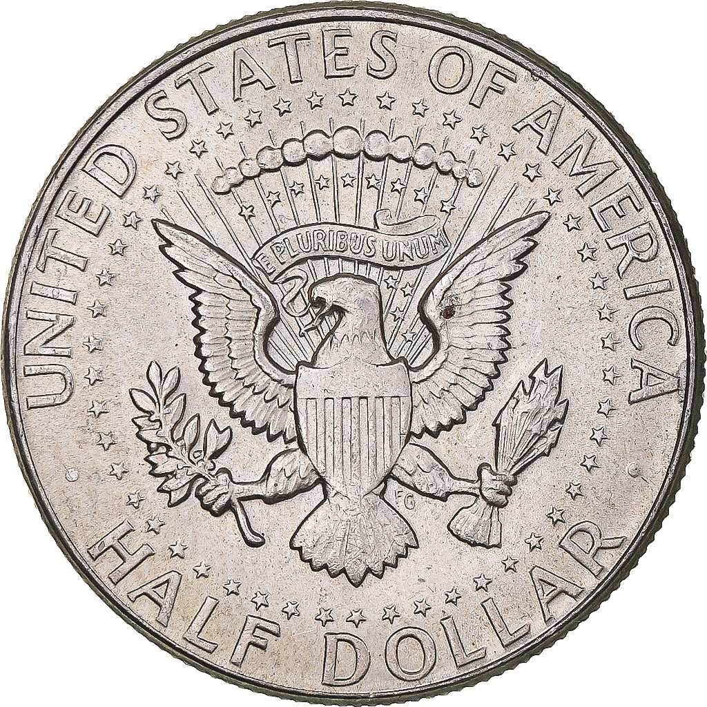 Coin, United States, Kennedy Half Dollar, Half Dollar, 1964, U.S. Mint